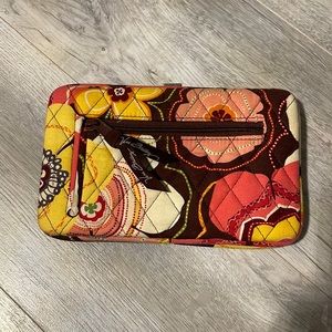 Vera Bradley folded wallet